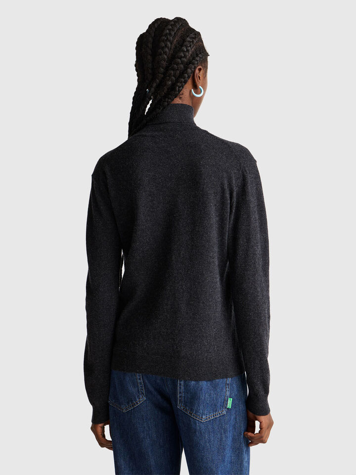 TURTLE NECK SWEATER Women image number 2
